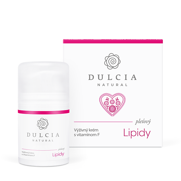 Výživný pleťový krém lipidy a vitamín F