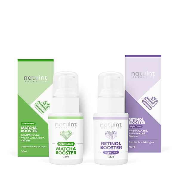 Denný matcha booster + nočný retinol booster