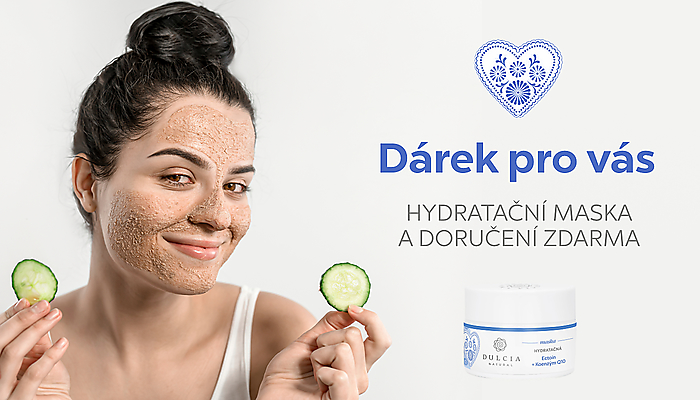 Dárek pro vás - hydratační maska a doručení zdarma Dárek pro vás - hydratační maska a doručení zdarma